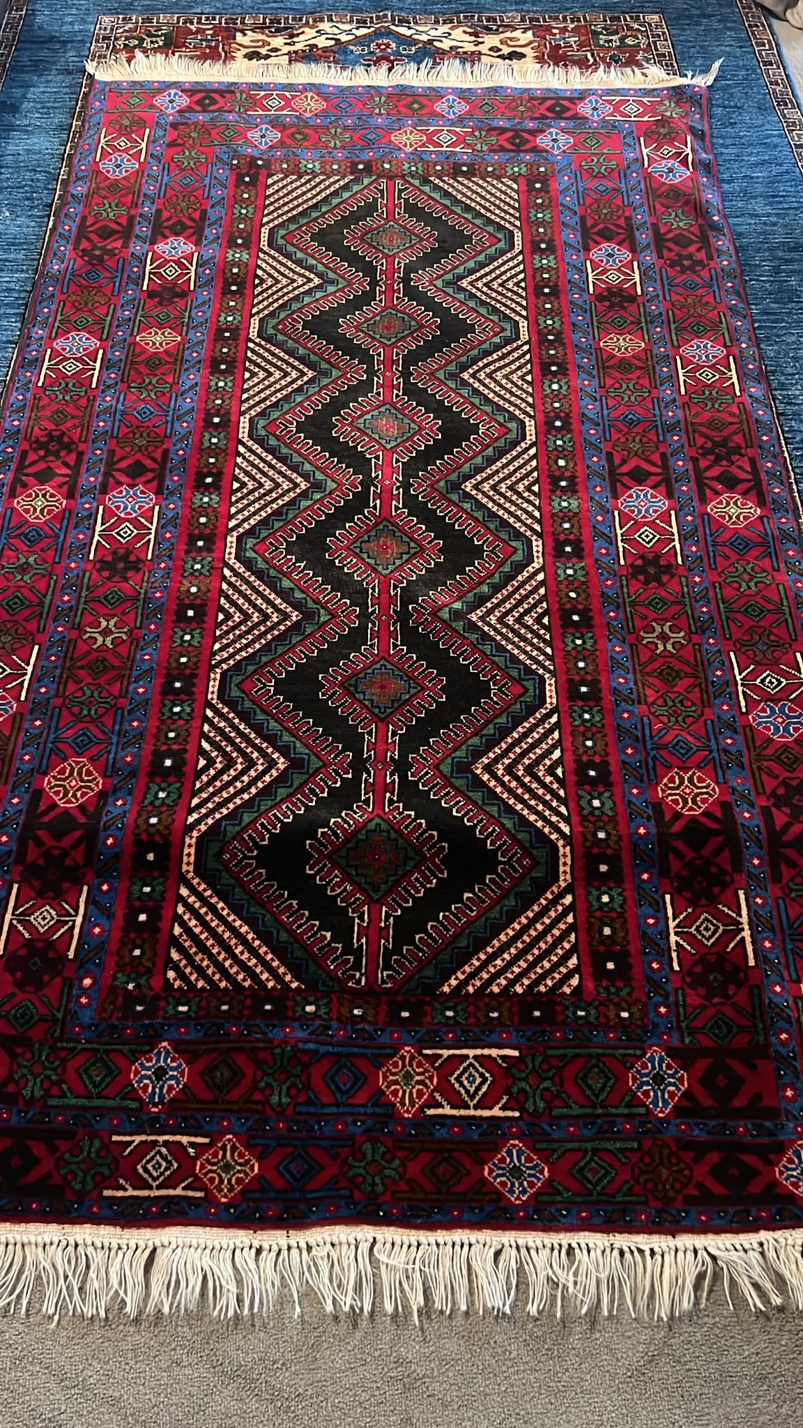afghan hand made rug